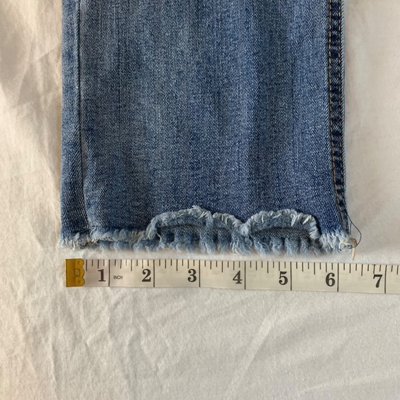 Seven for All Mankind Straight Jeans - Women's Size 14, Medium Wash - Picture 10 of 10